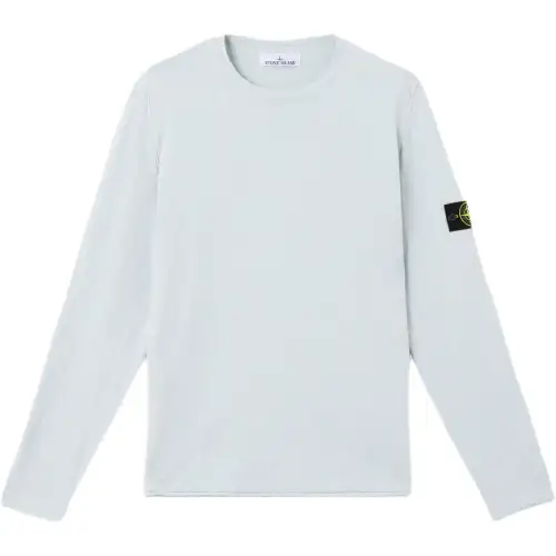 STONE ISLAND Logo Patch Crewneck Sweatshirt
