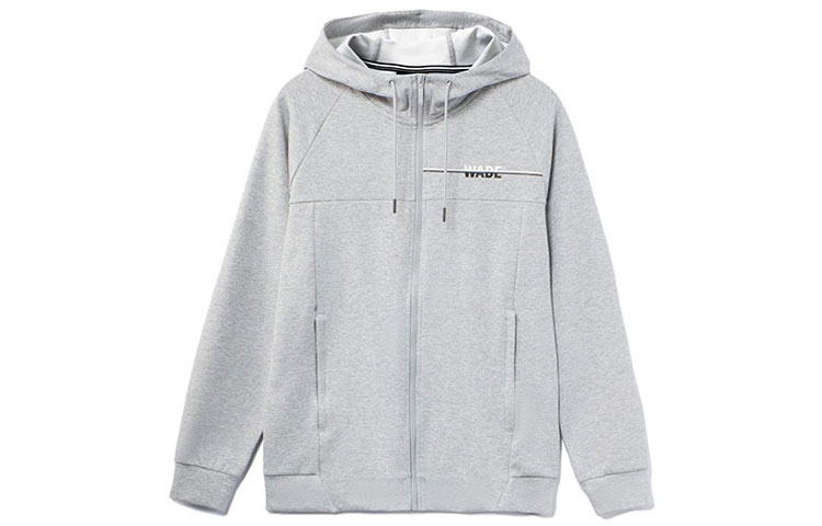 Li Ning, long-sleeve for leisure with zipper with hood, jacket