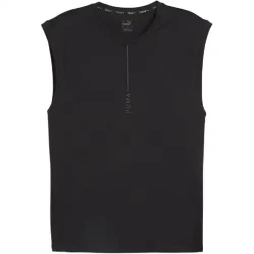 PUMA Yogini Lite Tank Tops Men's Black Crew Neck Moderate Other