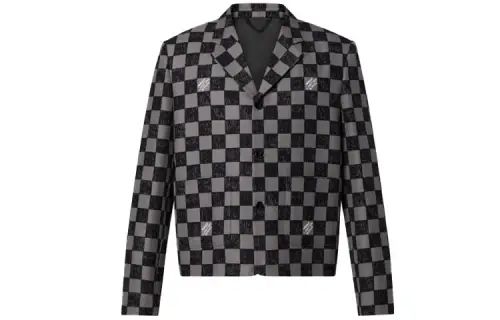 LOUIS VUITTON Boxy Damier Jacket