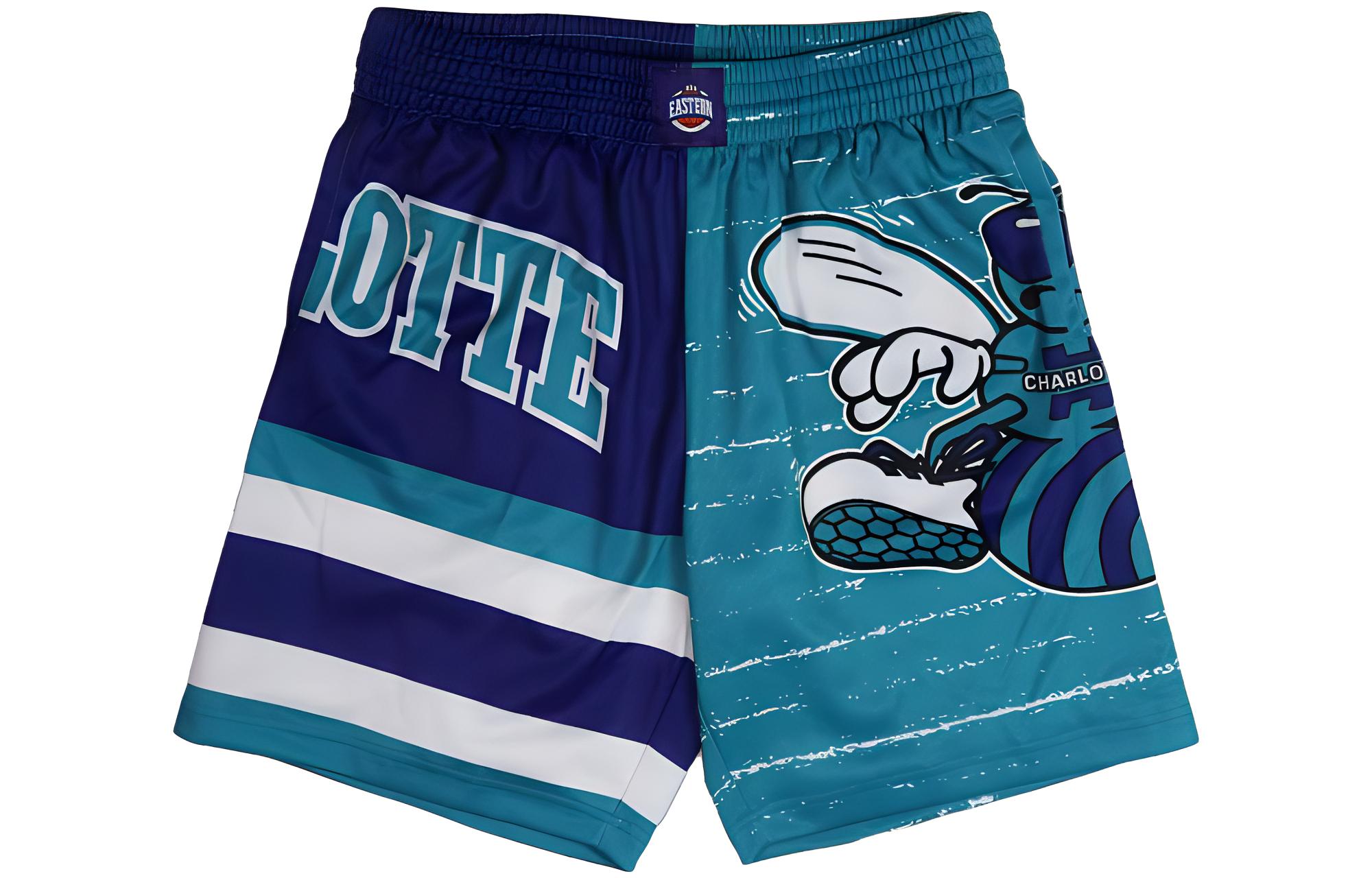 Mitchell Ness Basketball Shorts Unisex Blue