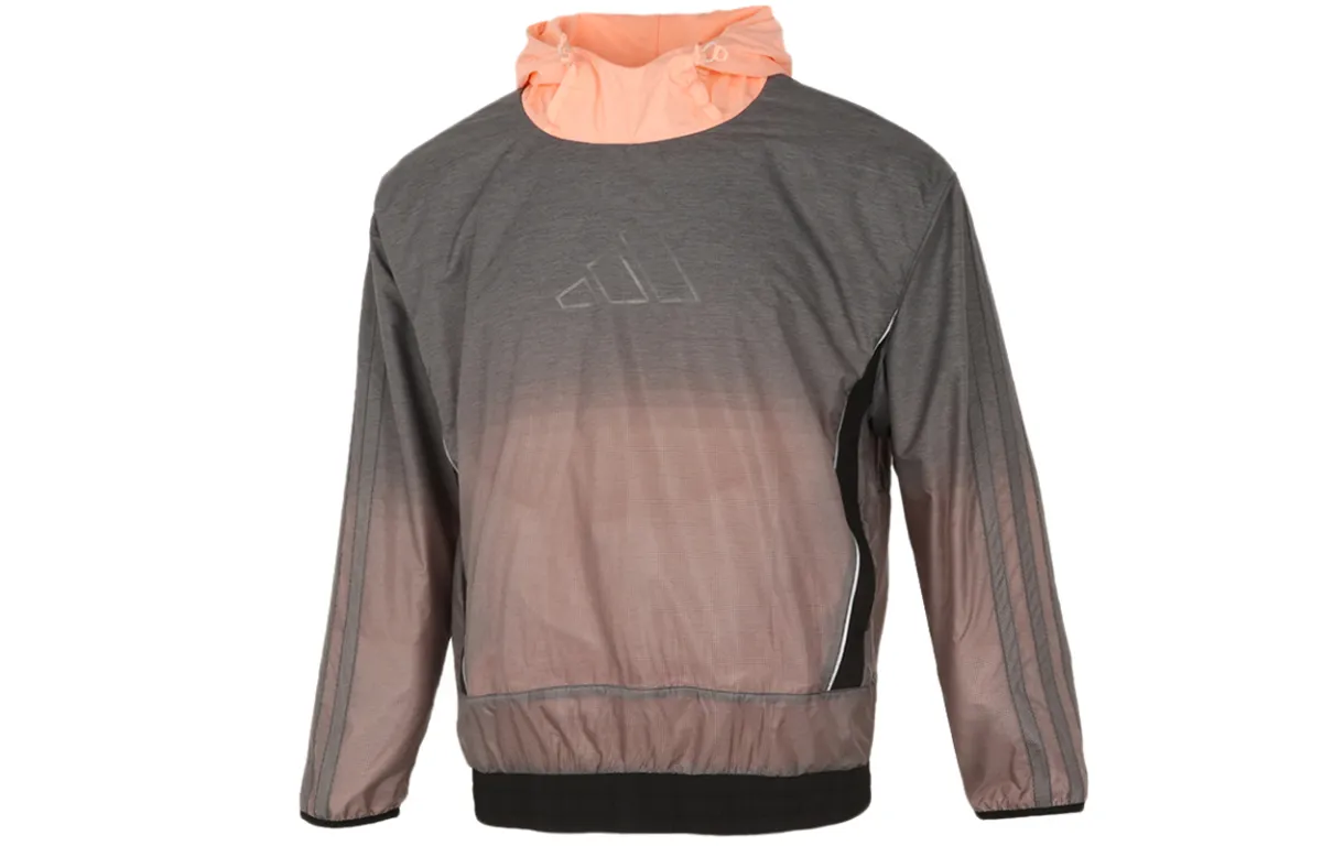 Adidas Jackets Men's Gray Hooded Moderate Other