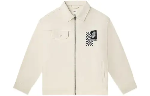 Vans Jackets Unisex White Lapel Moderate Other