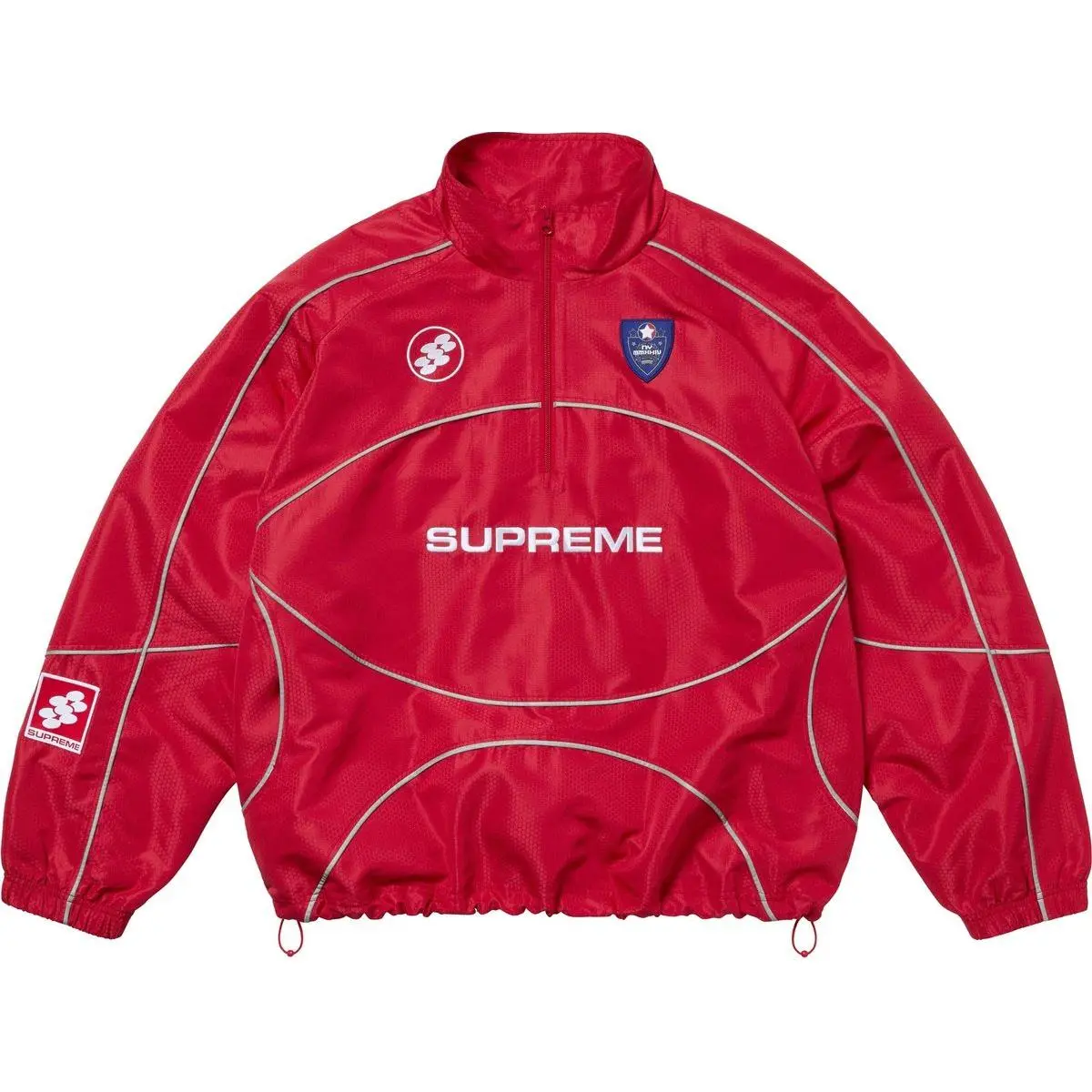 Supreme Reflective Piping Pullover