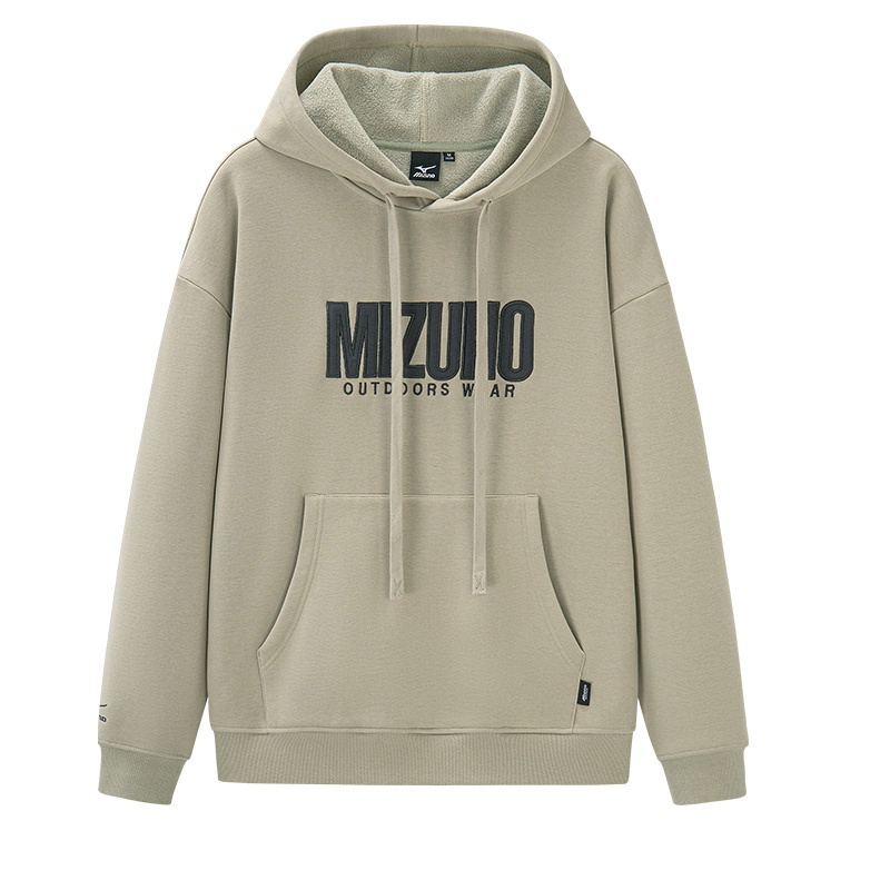Худи Mizuno С вышивкой (серое)