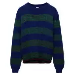 LOEWE SS25 Sweater Men's Blue Green