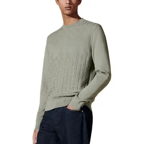 HERMES SS24 Knitwear Men's Sage Green