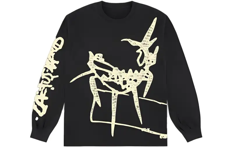 Travis Scott Barbed Wire Long Sleeve Tee