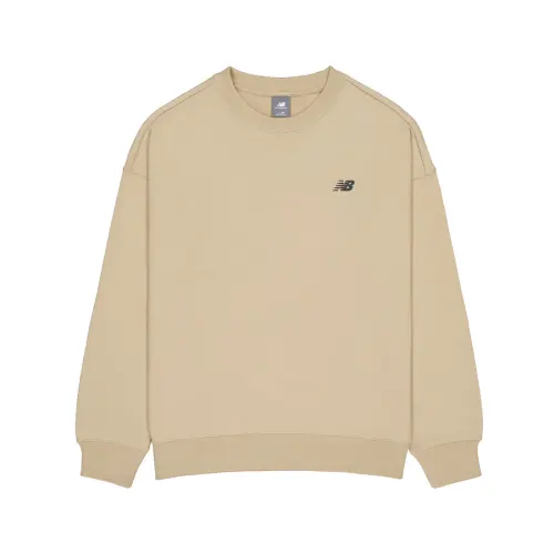 New Balance SS25 Sweatshirt Men's Woody Brown