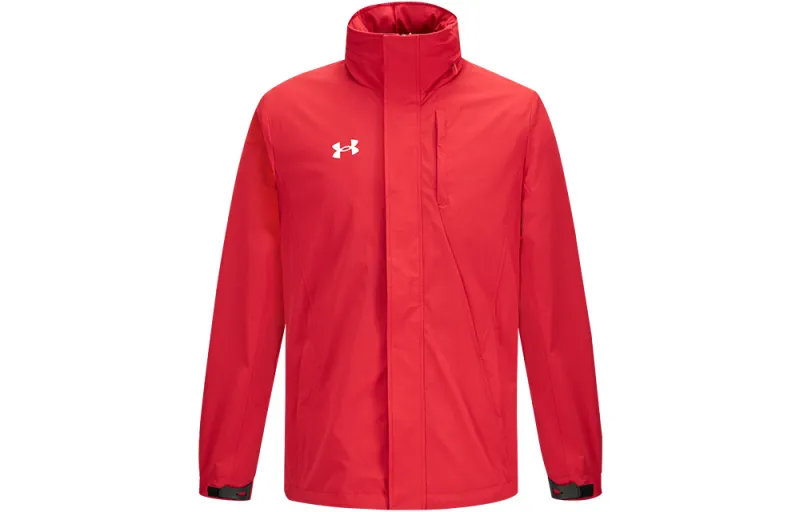 Under Armour Jackets Men's Red Detachable Hood Moderate Other