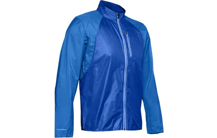 Under Armour Jackets Men's Blue Stand Collar Moderate Other