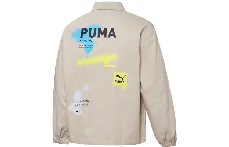 PUMA Jackets Men's Umber Lapel Moderate