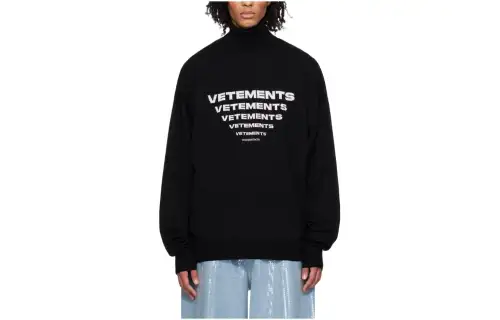 Vetements SS24 Sweater Men's Black