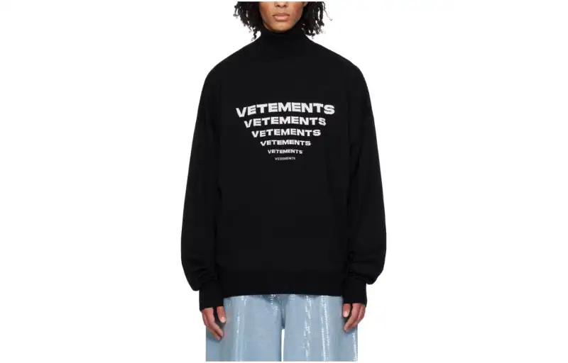 Vetements SS24 Sweater Men's Black