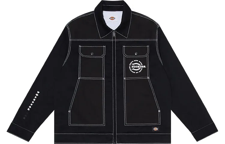 Dickies Jackets Unisex Black Lapel Moderate Other
