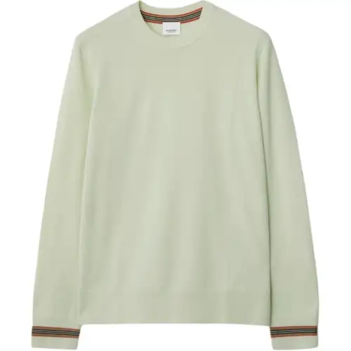 Burberry Sweater Men's Light Green