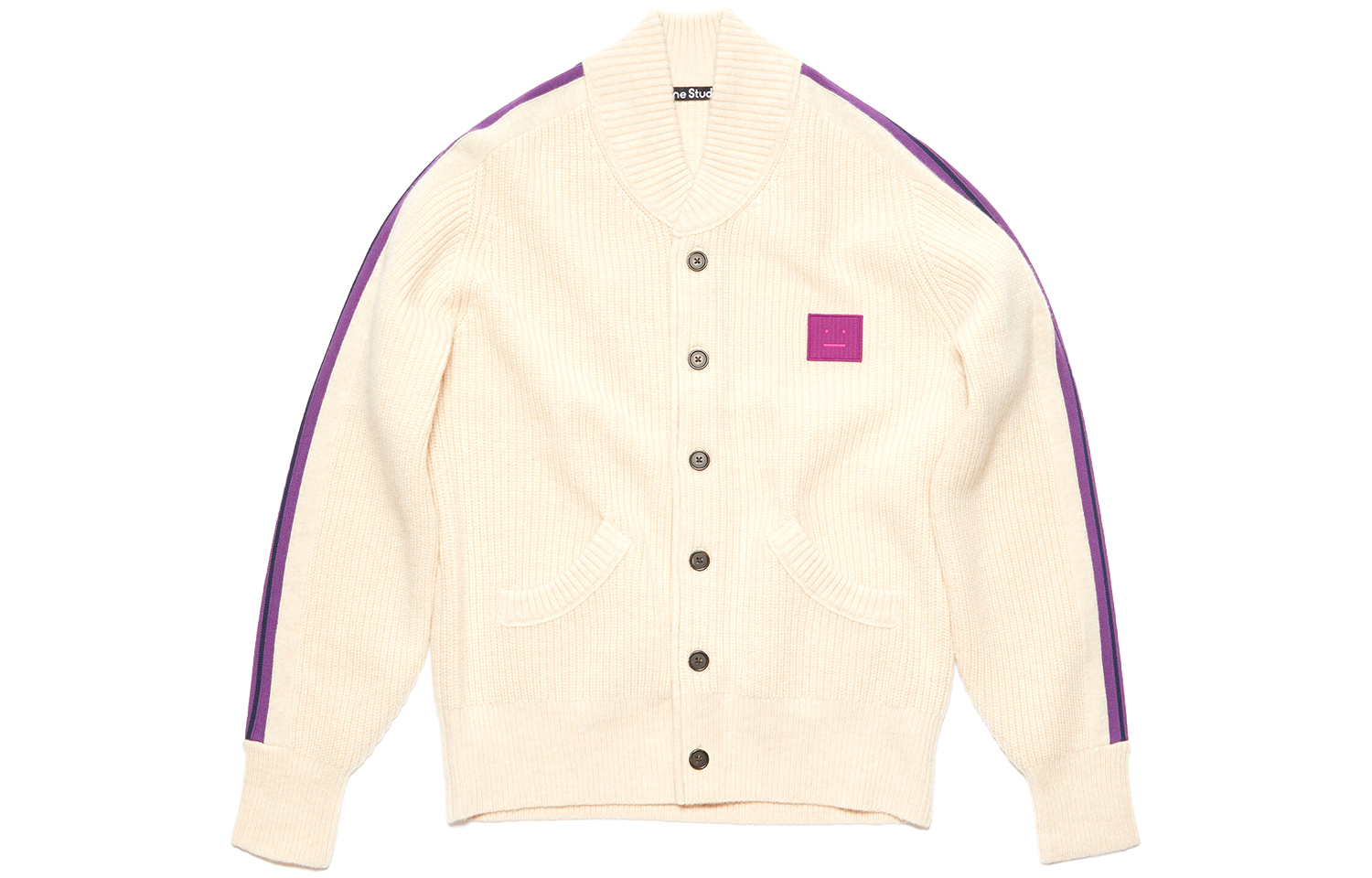 Кардиган Acne Studios SS24 (овсяный)