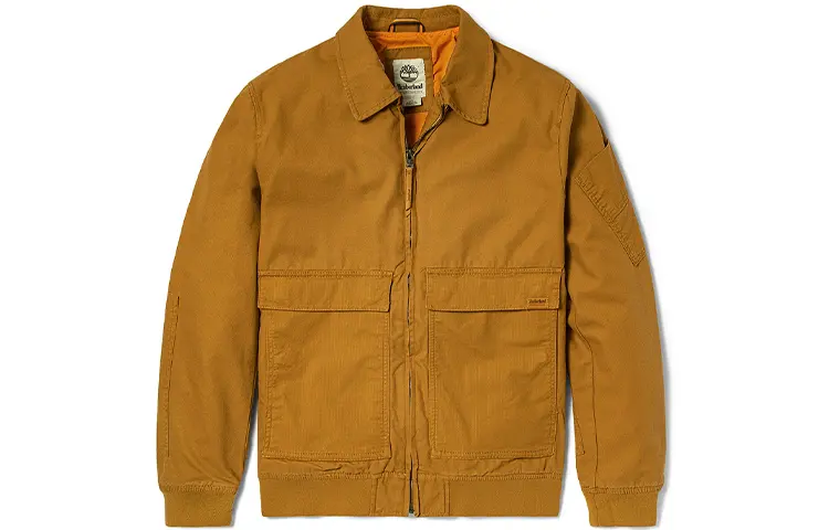 Timberland Jackets Men's Wheat Lapel Moderate Workwear