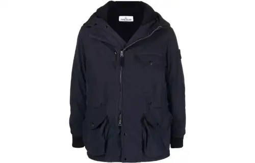 STONE ISLAND Jackets & Coats Men's Dark Blue
