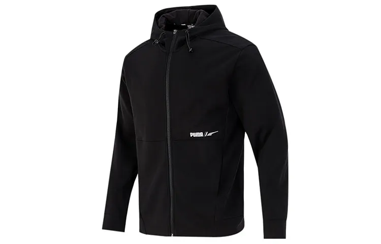 PUMA Spring And Autumn Jacket Men's Black