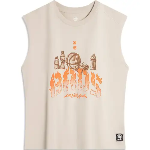 Li Ning BADFIVE Tank Top Men's Oat Gray