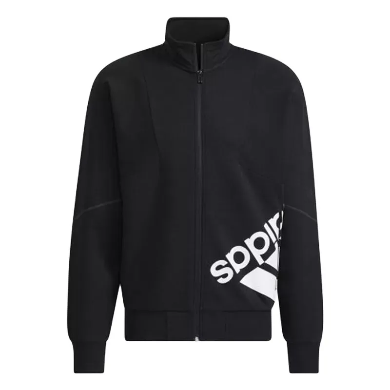 Adidas Jackets Unisex Black Stand Collar Moderate