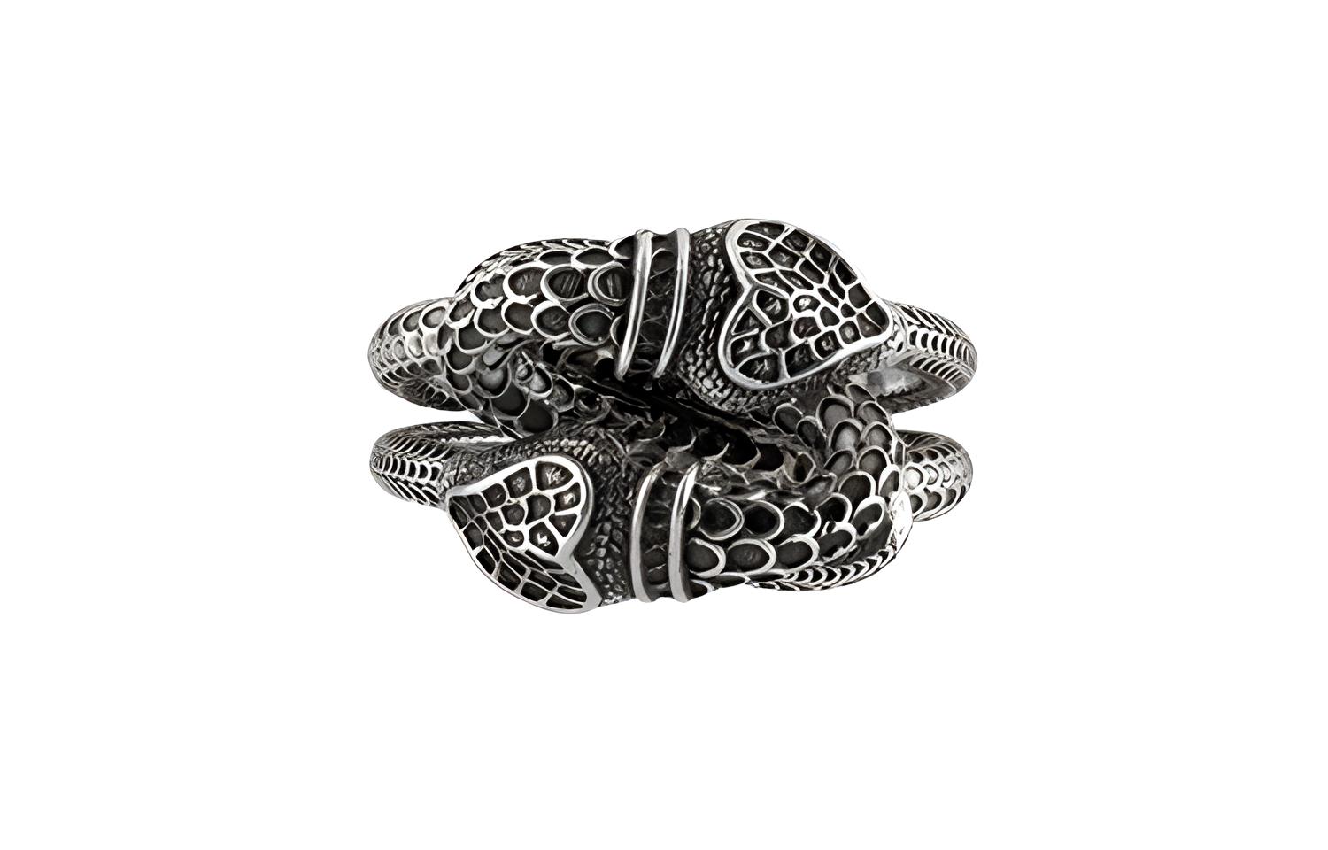 GUCCI Garden 925 Sterling Silver Rings Unisex Silver