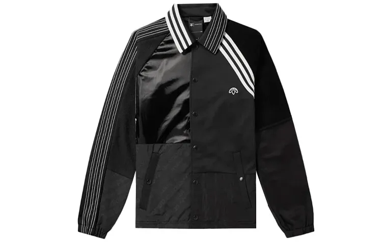 Adidas Originals X Alexander Wang Alexander Wang Jackets Unisex Black Lapel Moderate Other
