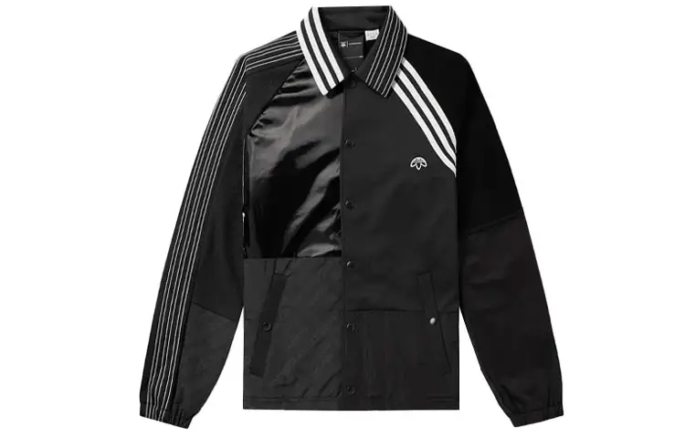 Adidas Originals X Alexander Wang Alexander Wang Collaboration Jackets Unisex Black Lapel Moderate Other