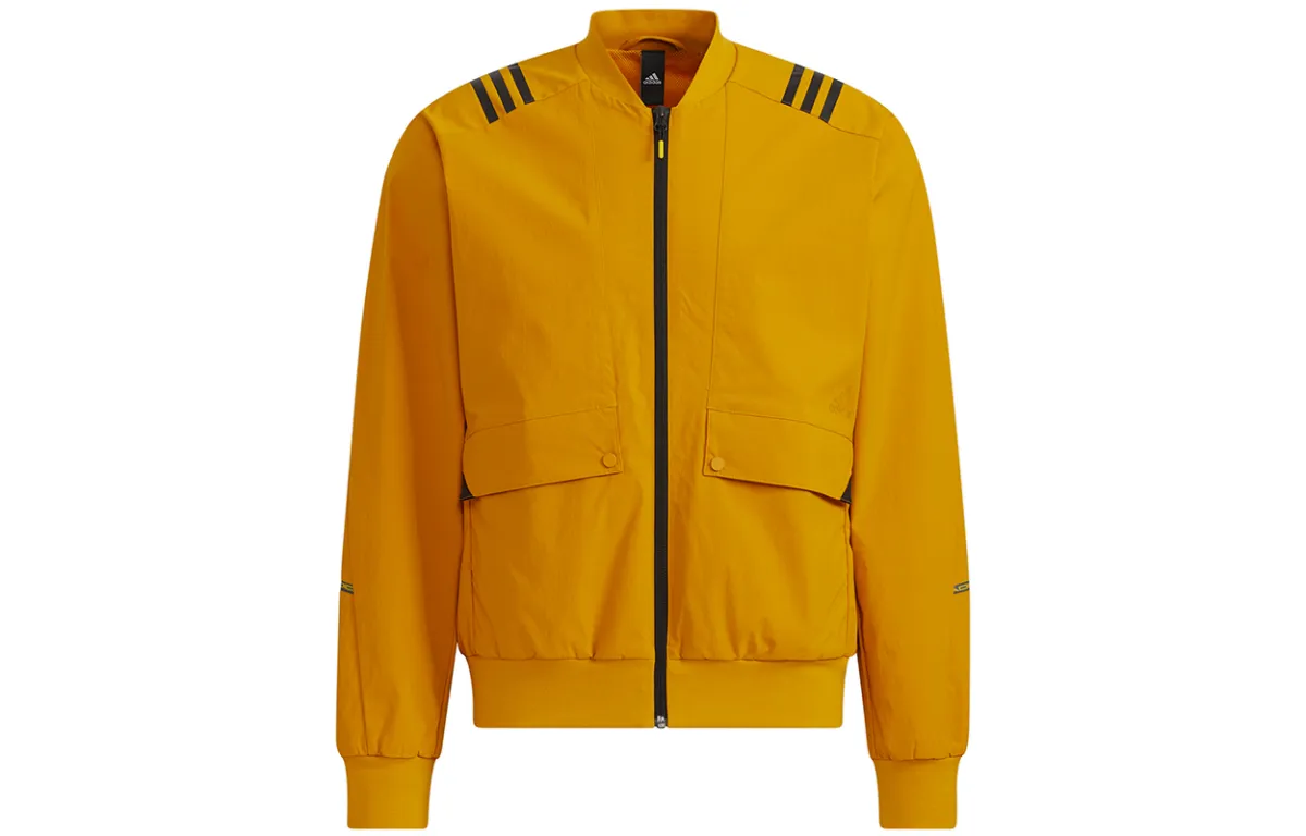 Adidas Jackets & Coats Men's Gold