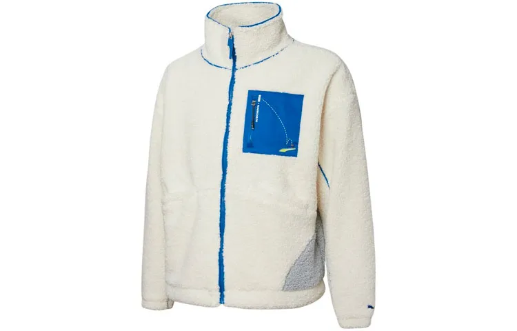 PUMA X ROARINGWILD Jackets Men's White Stand Collar Moderate Other