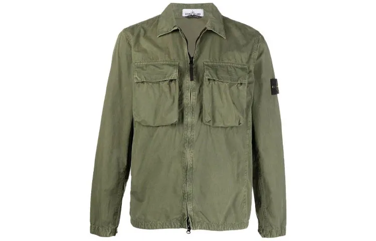 STONE ISLAND SS22 Jacket Men's Green