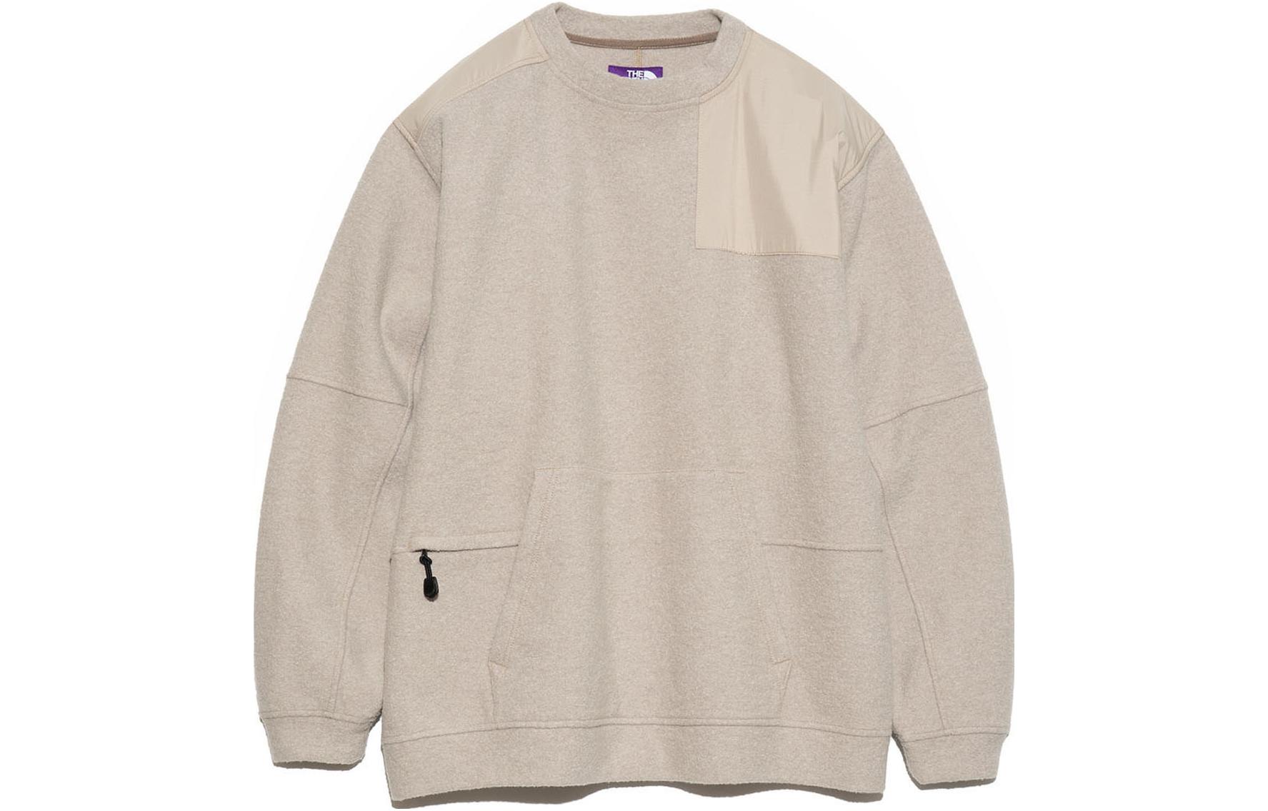Мужской свитер nanamica × THE NORTH FACE PURPLE LABEL (бежевый)