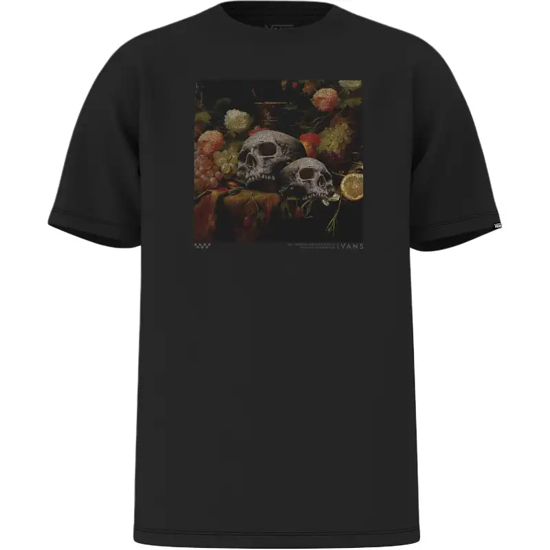 Vans T Shirts Men's Black Crew Neck Moderate Heavyweight