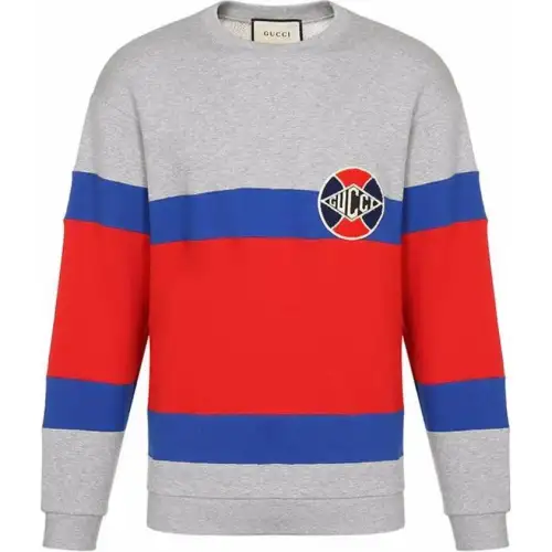 GUCCI Sweaters Men's Red Crew Neck Moderate Other