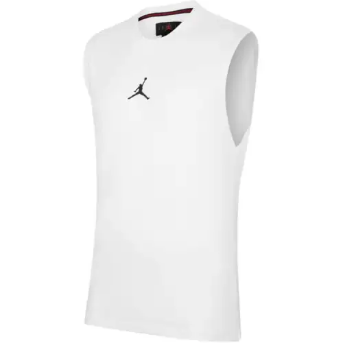 Jordan Tank Tops Men's White Crew Neck Moderate Straight Fit