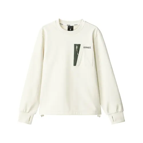Skechers Sports Life Collection Sweatshirt Unisex Butter Ecru