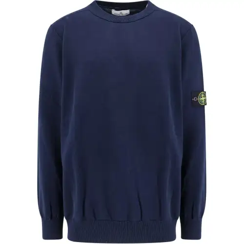 STONE ISLAND Compass Patch Crewneck Jumper