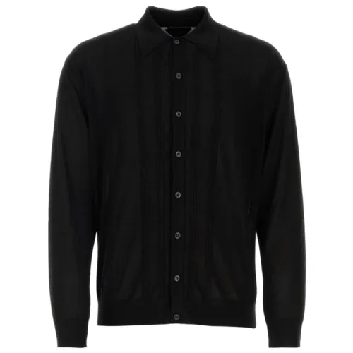 PRADA Collared Buttoned Cardigan