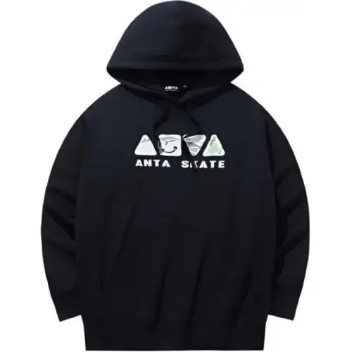 Anta Life Collection Sweatshirt Unisex Basic Black