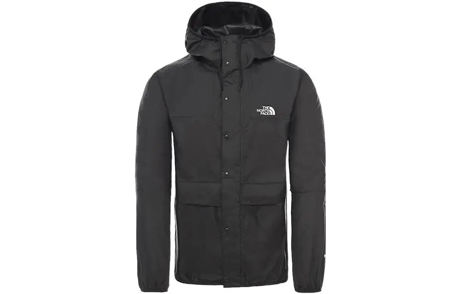 THE NORTH FACE Jackets Men's Black Hooded Moderate Workwear