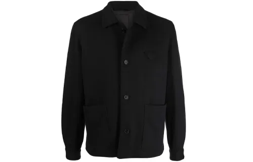PRADA Jackets & Coats Men's Black