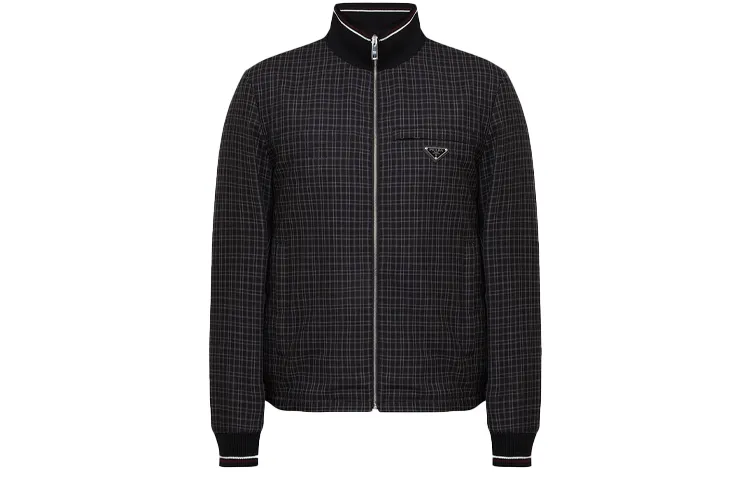 PRADA Jackets & Coats Men's Black