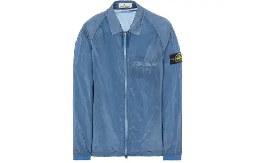 STONE ISLAND Jacket Fall Men's Blue
