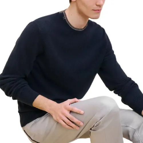 HERMES FW24 Knitwear Men's Marine Blue