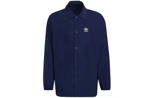 Adidas Originals Jackets Unisex Blue Lapel Moderate Other