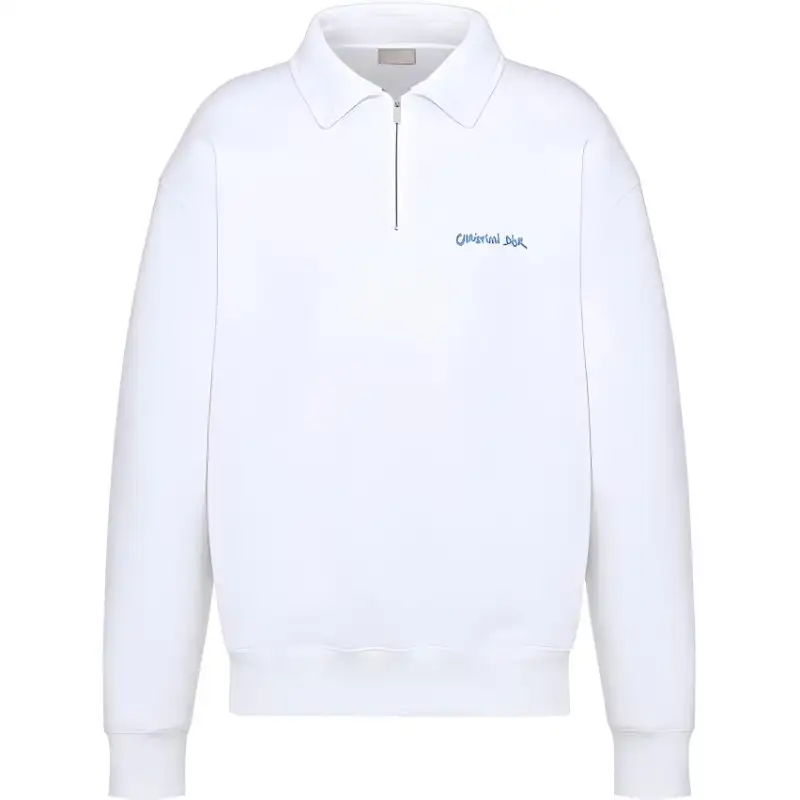 DIOR SS24 Polo Shirt Men's White