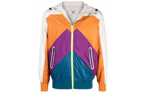 KENZO Jackets Men's Multicolor Hooded Moderate Pilot