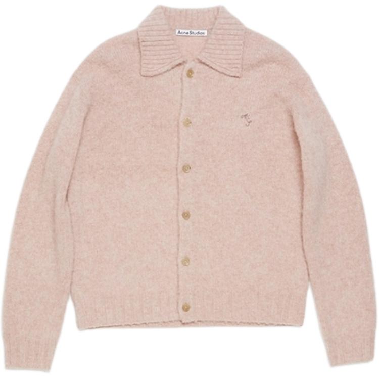Мужское худи Acne Studios (розовый меланж)