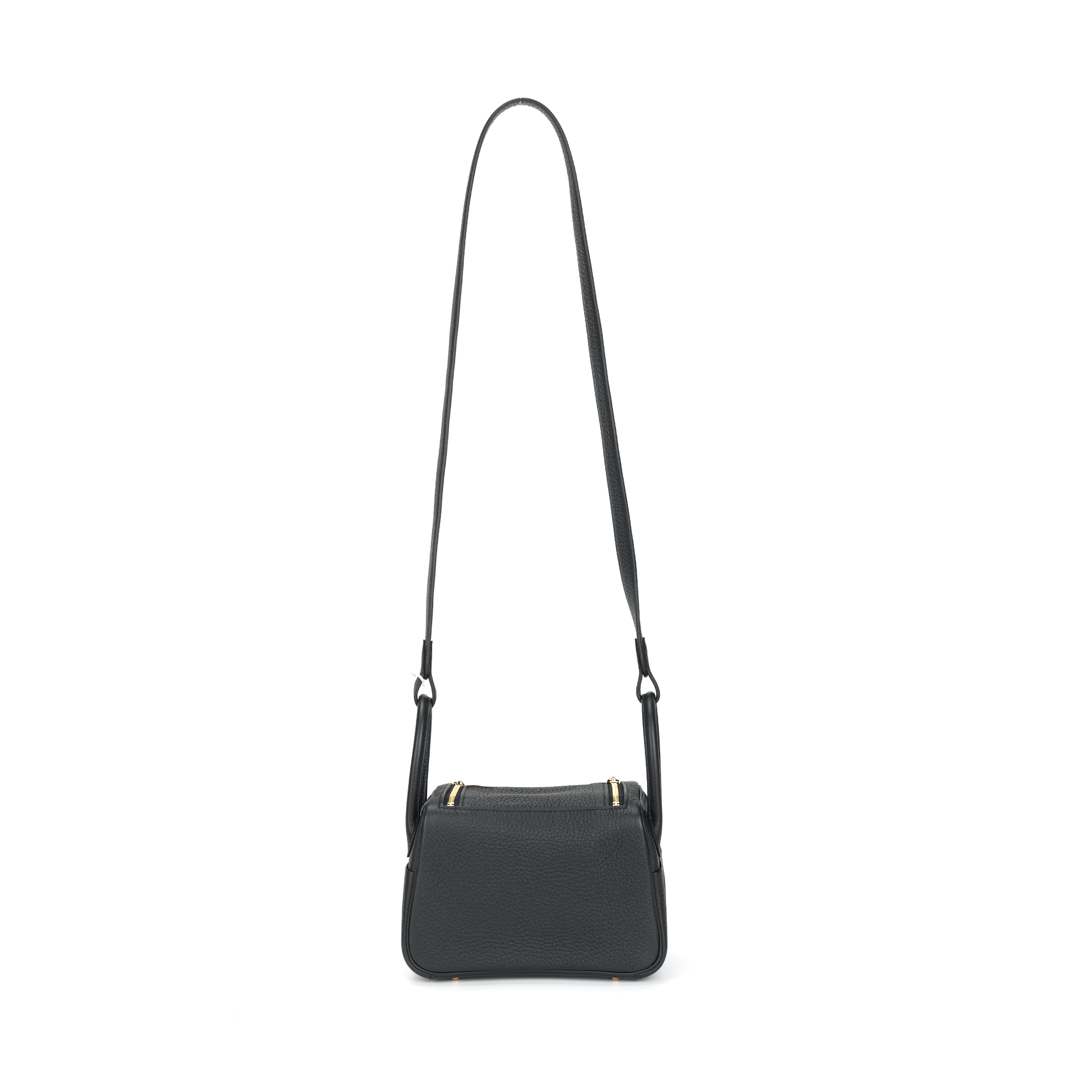 Женская сумка Hermes Lindy 19 (черная) — фото 3